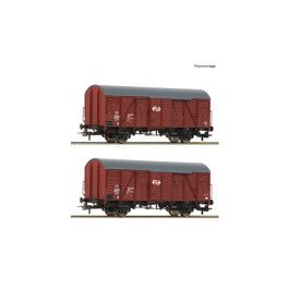 preorden Roco 6600151 - 2 piece set: Covered goods wagon, NS