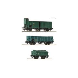 preorden Roco 6600079 - Set de 3 piezas: Tren de mercancías, SNCB