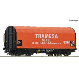 preorden Roco 76439 - Vagón de lonas corredizas, Tramesa