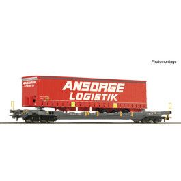 preorden Roco 6600222 - Vagón canguro T5, Hupac