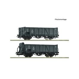 preorden Roco 6600216 - Set de 2 piezas: Vagones de mercancías abiertos, PKP