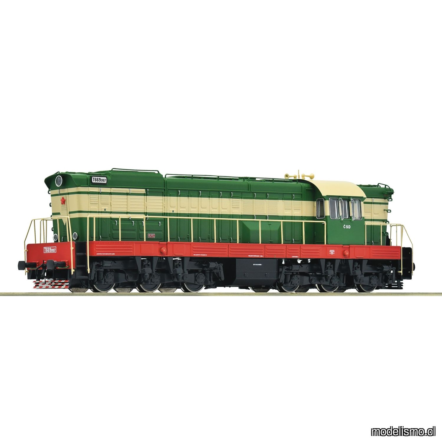 pre orderen Roco 7300012 - Diesel locomotive T 669.0107, CSD