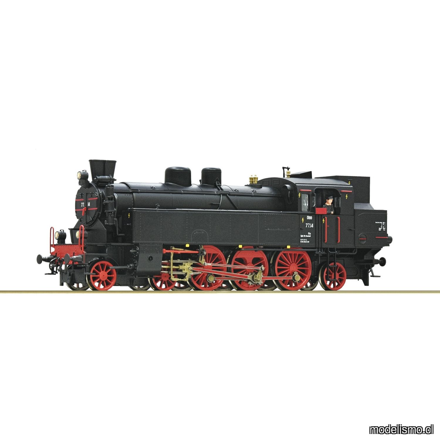pre orderen Roco 70077 - Steam locomotive 77.14, ÖBB pre orderen Roco 70077 - Steam locomotive 77.14, ÖBB