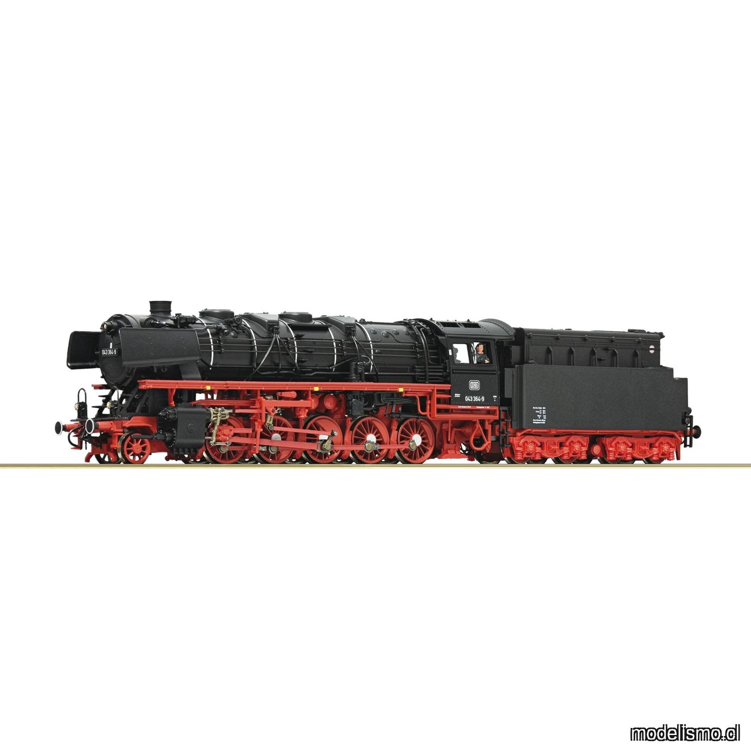 pre orderen Roco 7100018 - Steam locomotive class 043, DB