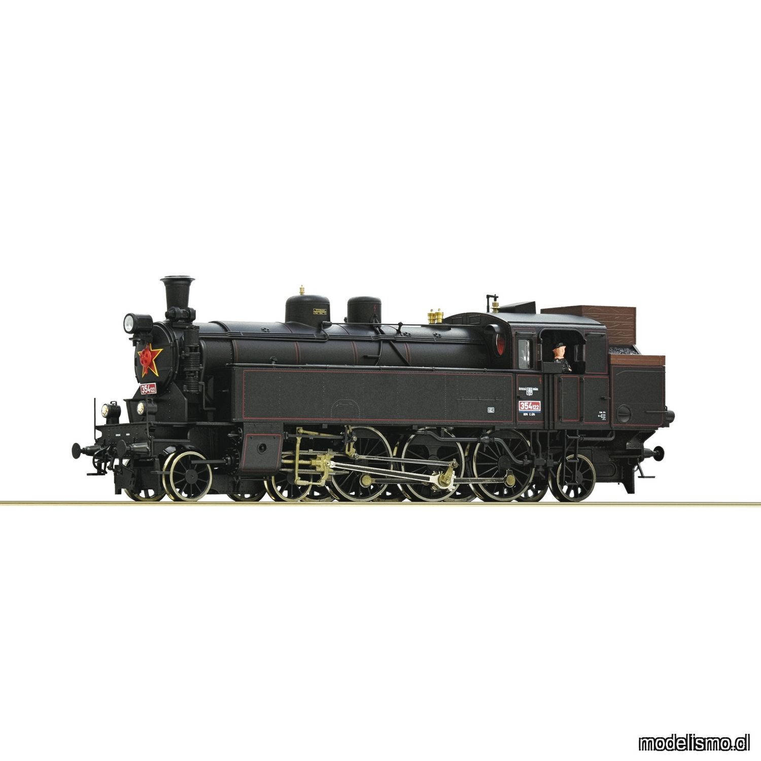 pre orderen Roco 7100026 - Steam locomotive class 354.1, CSD pre orderen Roco 7100026 - Steam locomotive class 354.1, CSD