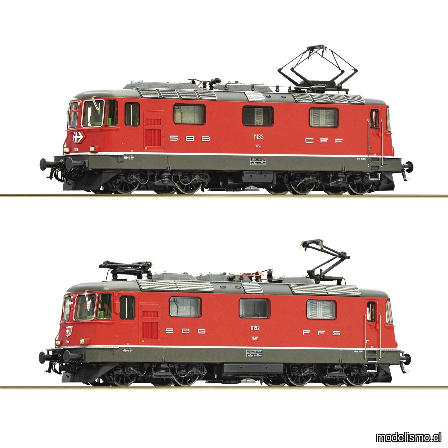 pre orderen Roco 7500127 - 2 piece set: Electric locomotive Re 4/4 II 11133 and Re 4/4 II 11192, SBB
