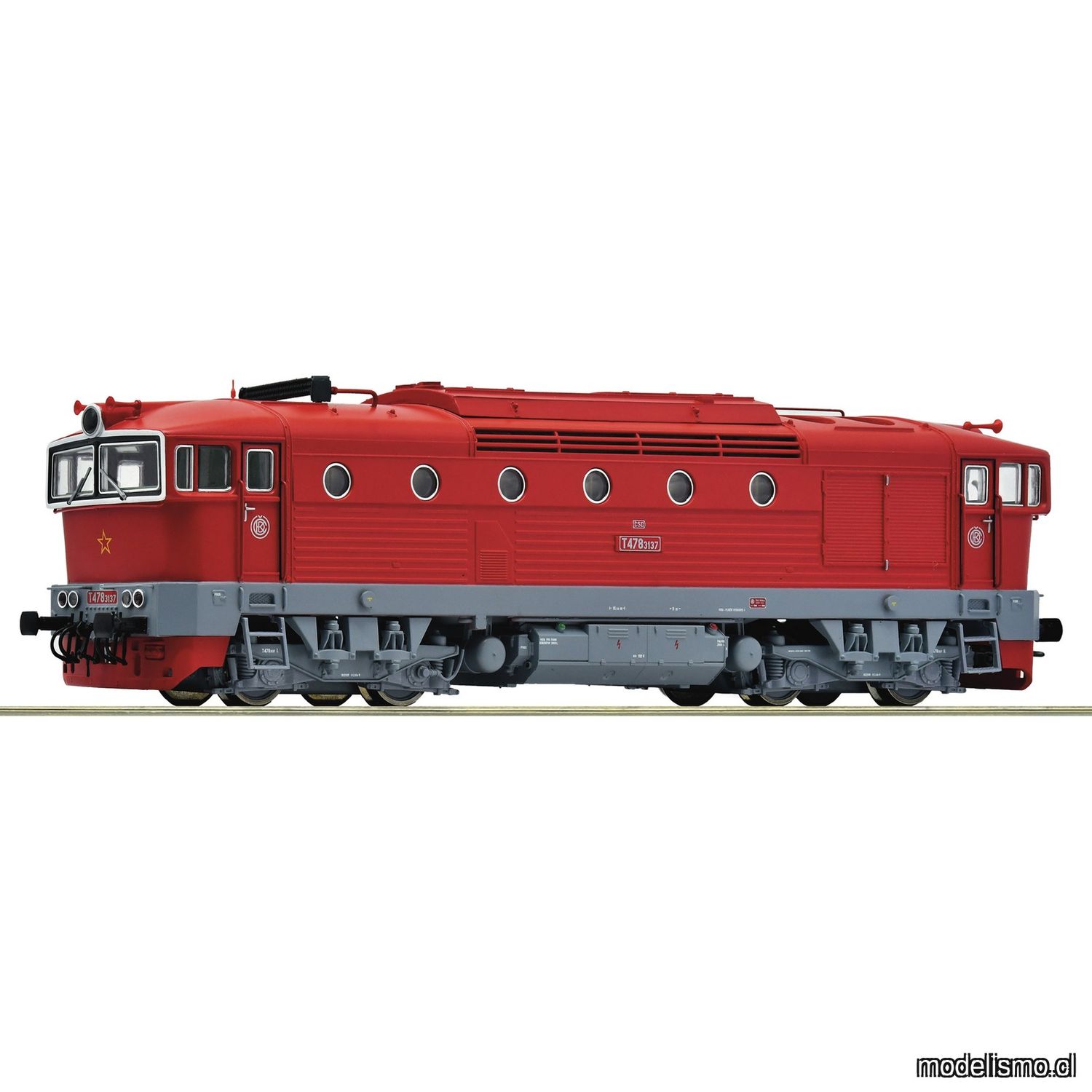 pre orderen Roco 7300071 - Diesel locomotive T 478.3137, CSD pre orderen Roco 7300071 - Diesel locomotive T 478.3137, CSD