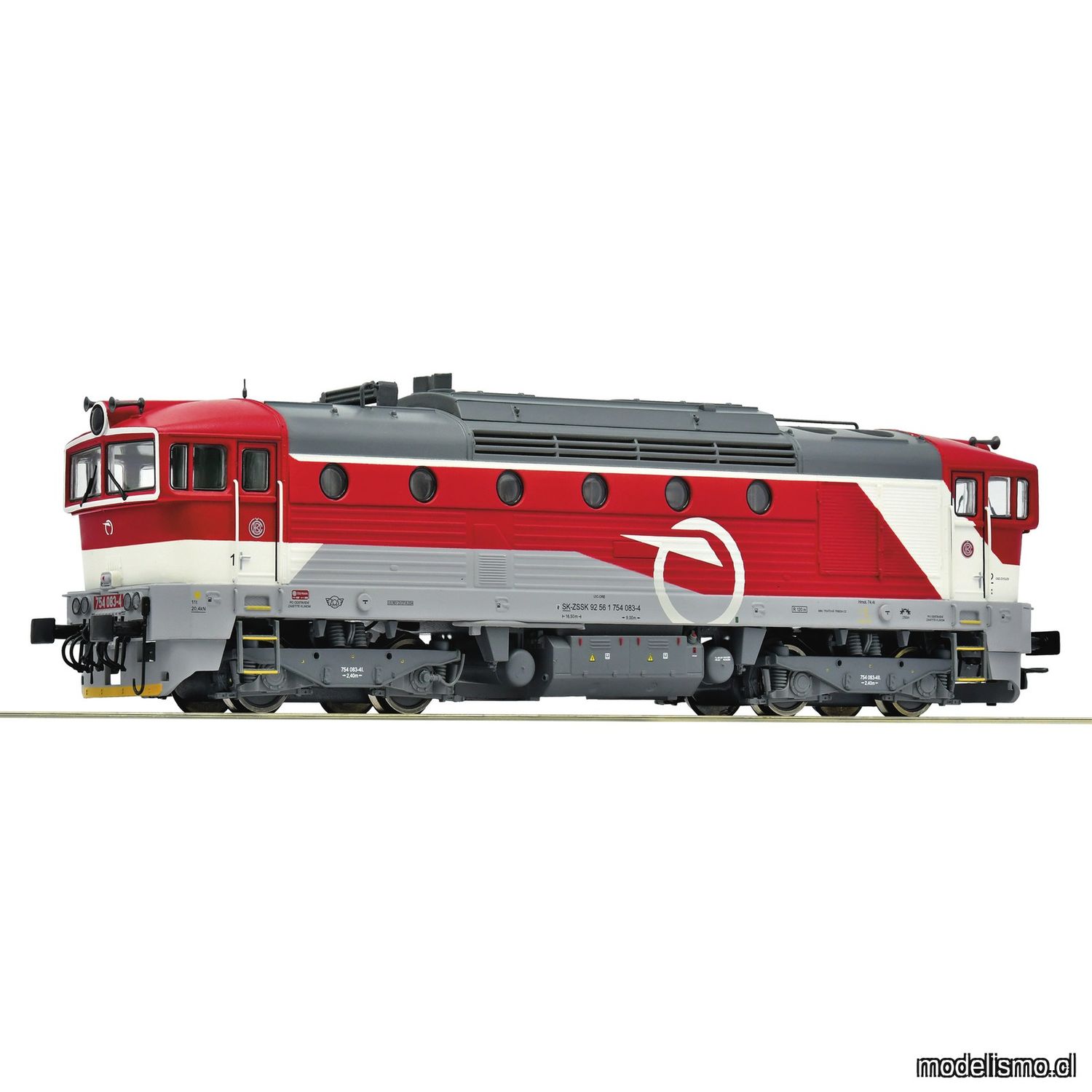 pre orderen Roco 7300082 - Locomotora diésel 754 083-4, ZSSK pre orderen Roco 7300082 - Locomotora diésel 754 083-4, ZSSK