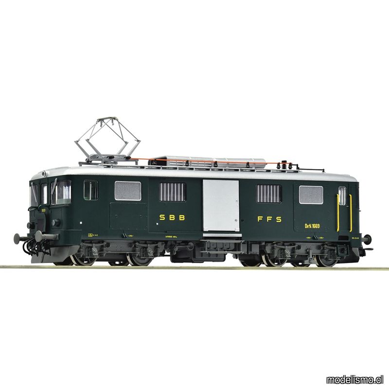 pre orderen Roco 7700014 - Furgón de equipajes eléctrico De 4/4 1669, SBB pre orderen Roco 7700014 - Furgón de equipajes eléctrico De 4/4 1669, SBB
