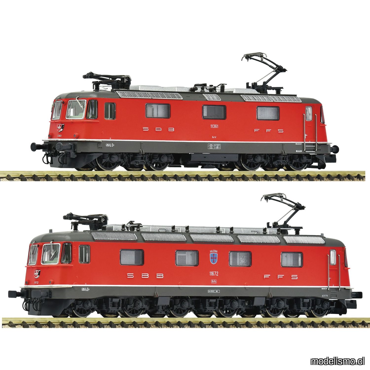 pre orderen Fleischmann 7570049 E-Lok Doppeltraktion Re 10/10, SBB con sonido