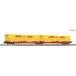 preorden Fleischmann 6660051 - Articulated double-pocket wagon T3000e, DB AG