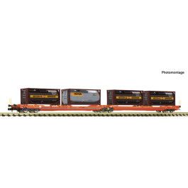 preorden Fleischmann 6660052 - Articulated double-pocket wagon T3000e, Wascosa