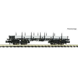 pre orderen Fleischmann 6660109 - Flat wagon, DB pre orderen Fleischmann 6660109 - Flat wagon, DB