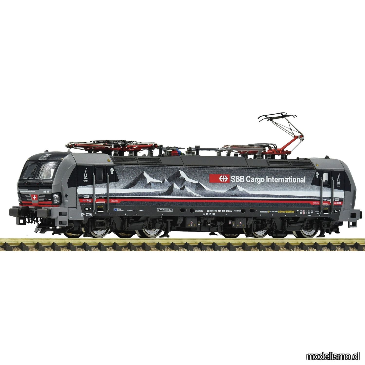 pre orderen Fleischmann 7560048 - Electric locomotive 193 451-2, SBB Cargo International pre orderen Fleischmann 7560048 - Electric locomotive 193 451-2, SBB Cargo International