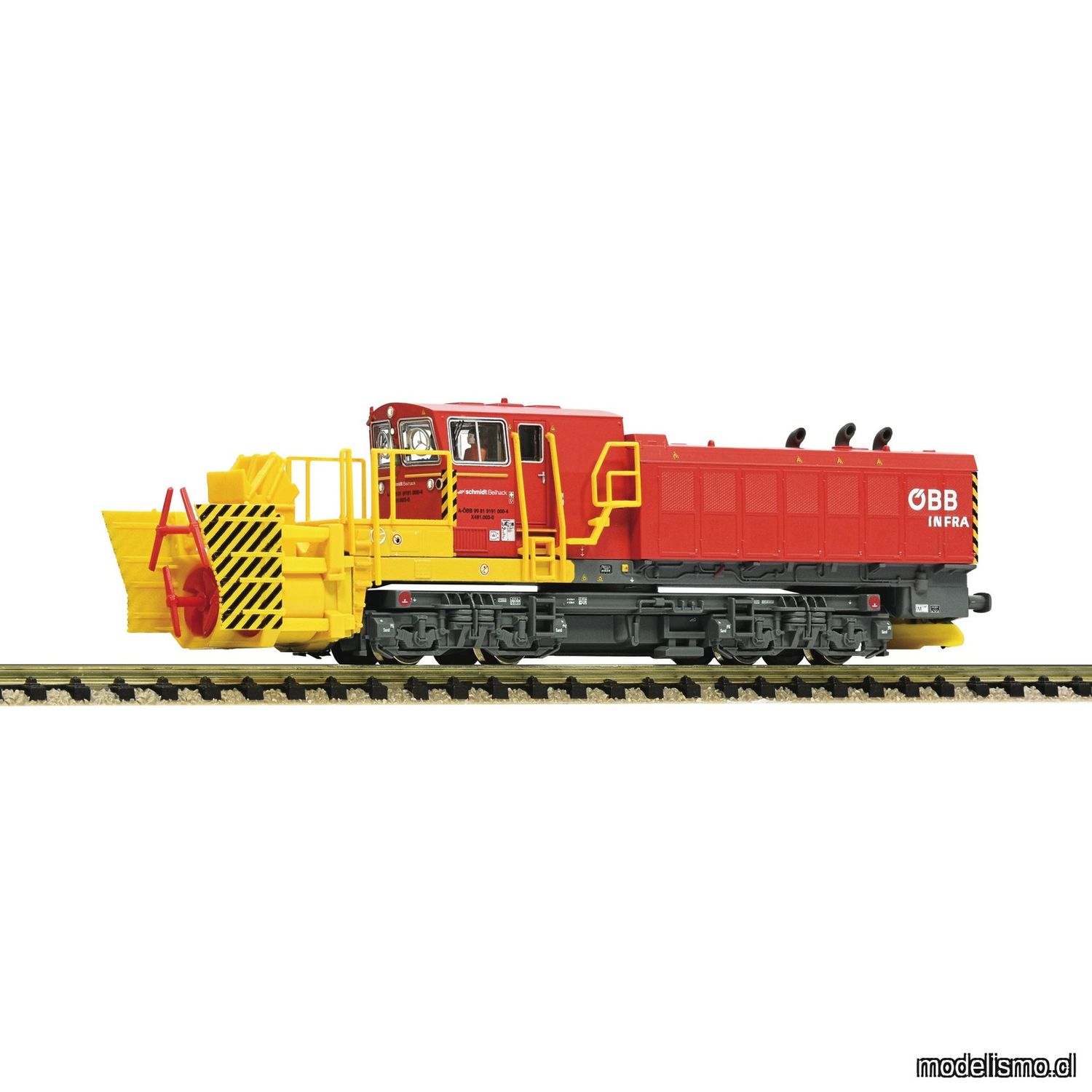 pre orderen Fleischmann 7370020 - Beilhack rotary snow blower, ÖBB Infra con sonido pre orderen Fleischmann 7370020 - Beilhack rotary snow blower, ÖBB Infra con sonido