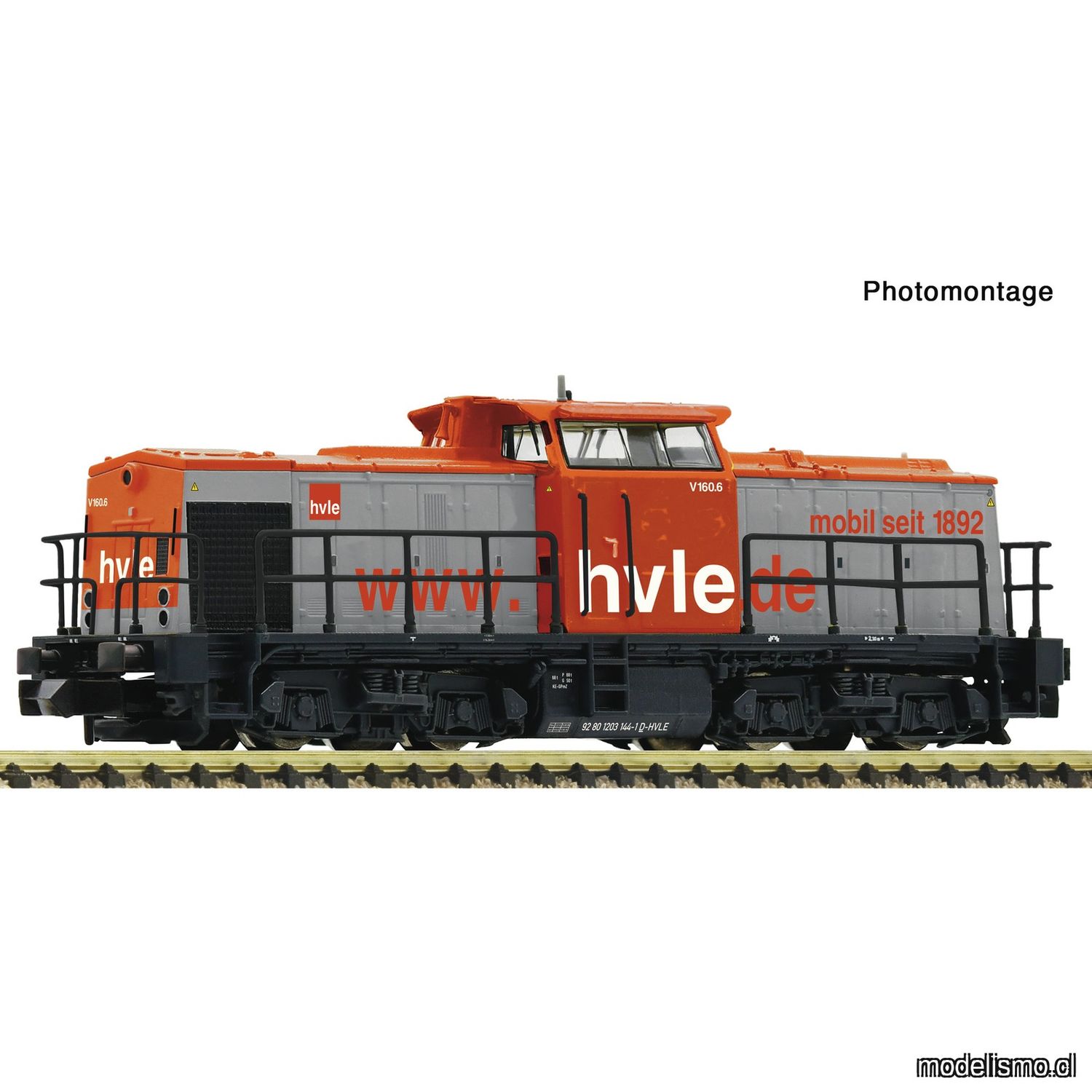 pre orderen Fleischmann 7360033 - Locomotora diésel V 160.6, HVLE pre orderen Fleischmann 7360033 - Locomotora diésel V 160.6, HVLE