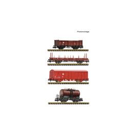 preorden Fleischmann 6660096 - 4 piece set: Goods train, MAV
