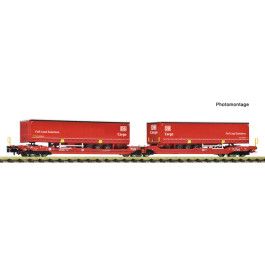preorden Fleischmann 6660103 - Vagón canguro doble articulado T3000e, DB AG