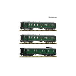 preorden Fleischmann 6260054 - 3 piece set: Passenger train, SNCB preorden Fleischmann 6260054 - 3 piece set: Passenger train, SNCB