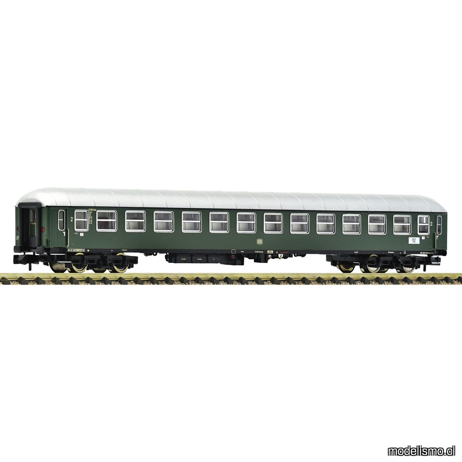 pre orderen Fleischmann 6260071 - 2nd class express train coach, DB pre orderen Fleischmann 6260071 - 2nd class express train coach, DB