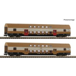 preorden Fleischmann 6260075 - 2 piece set (2): Double-deck coaches, DR