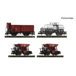 preorden Fleischmann 6660120 - 4-piece set: Freight train, DRG
