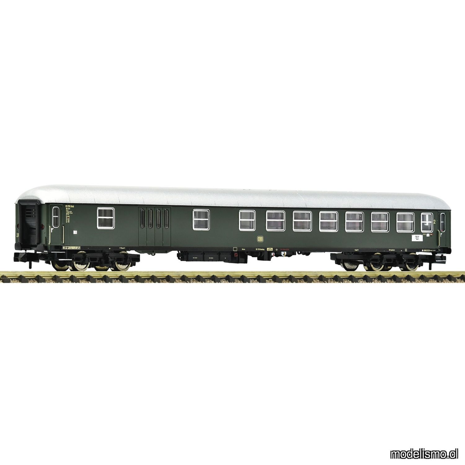 pre orderen Fleischmann 6260072 - 2nd class express train coach with luggage compartment, DB pre orderen Fleischmann 6260072 - 2nd class express train coach with luggage compartment, DB