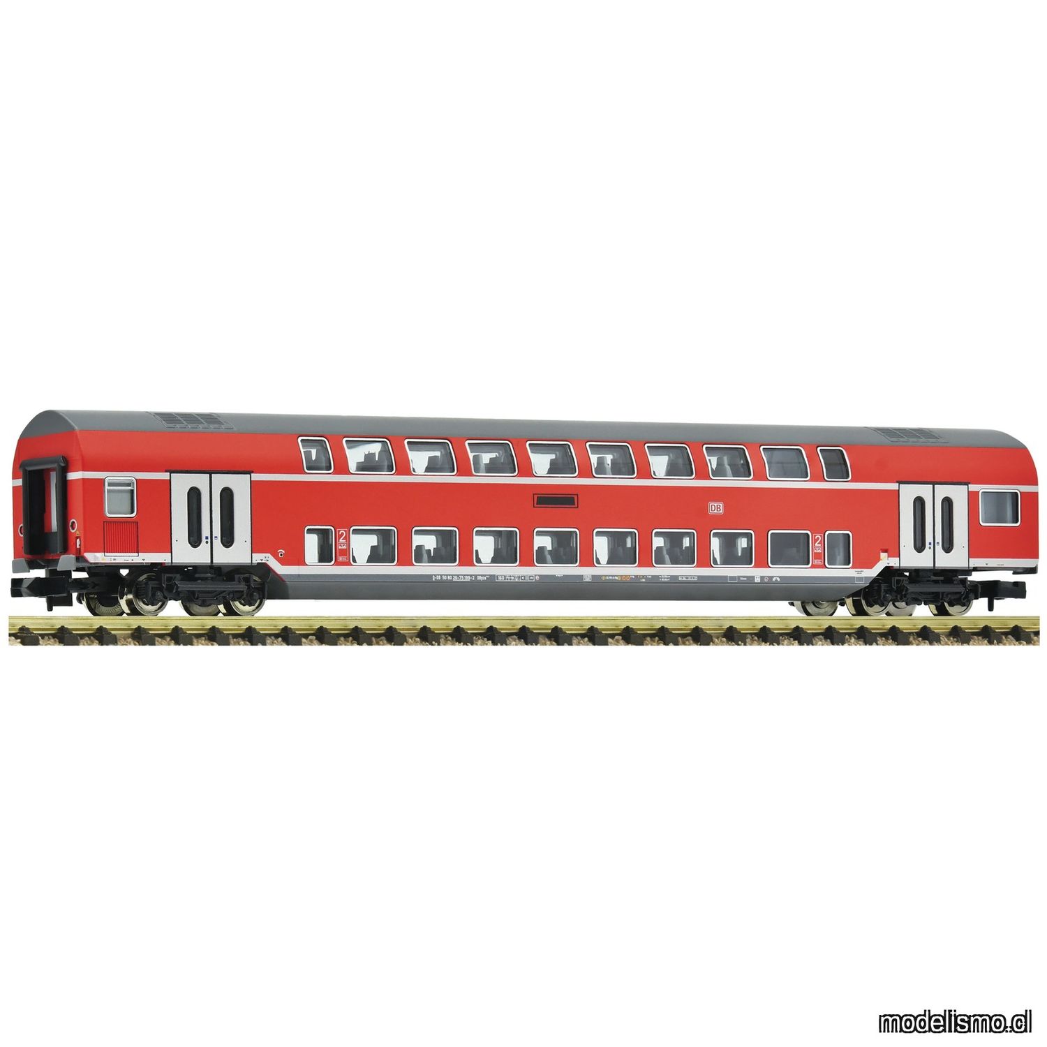 pre orderen Fleischmann 6260081 - Vagón de dos pisos 2a clase, DB AG pre orderen Fleischmann 6260081 - Vagón de dos pisos 2a clase, DB AG
