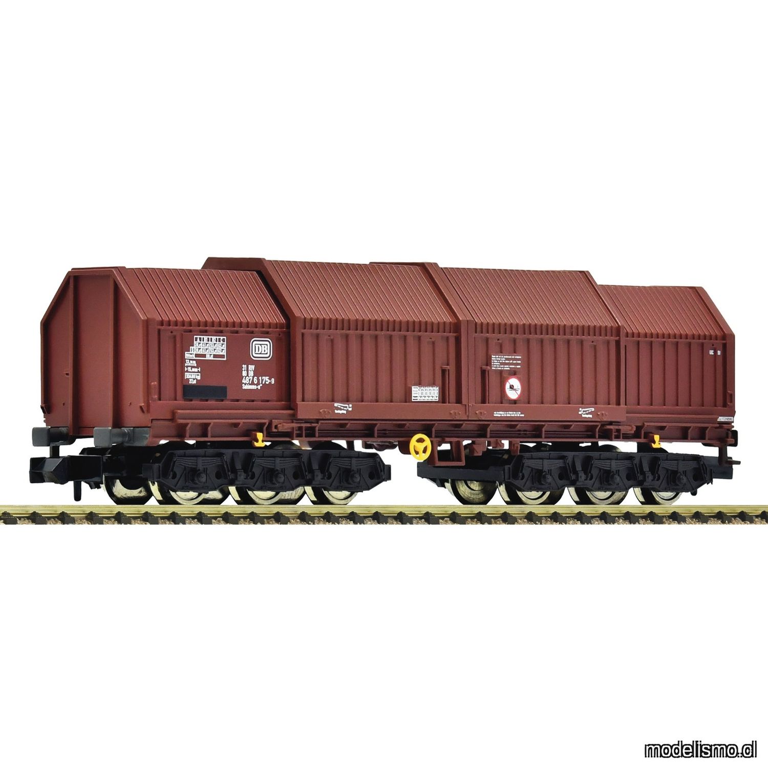 pre orderen Fleischmann 6660131 Teleskophaubenwagen, DB pre orderen Fleischmann 6660131 Teleskophaubenwagen, DB