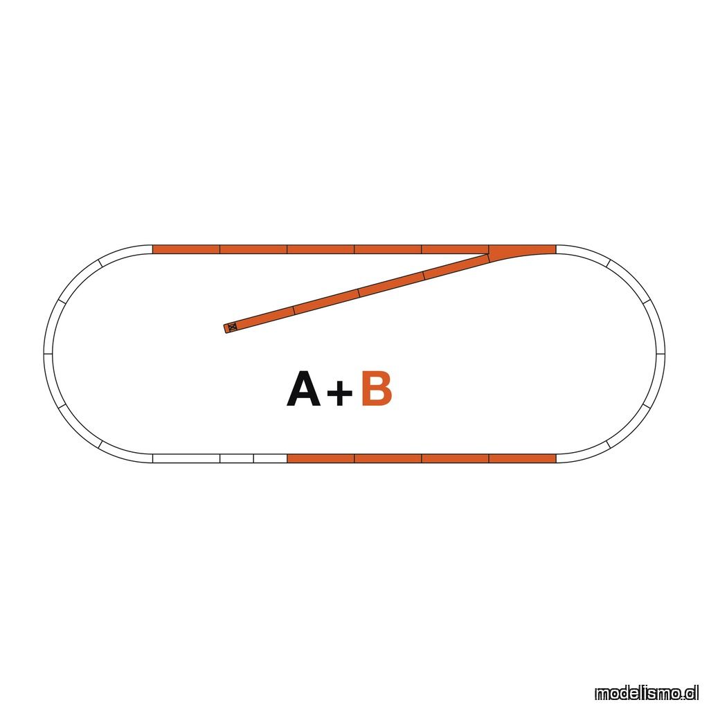 pre orderen Roco 42020 ROCO LINE set de vías B pre orderen Roco 42020 ROCO LINE set de vías B