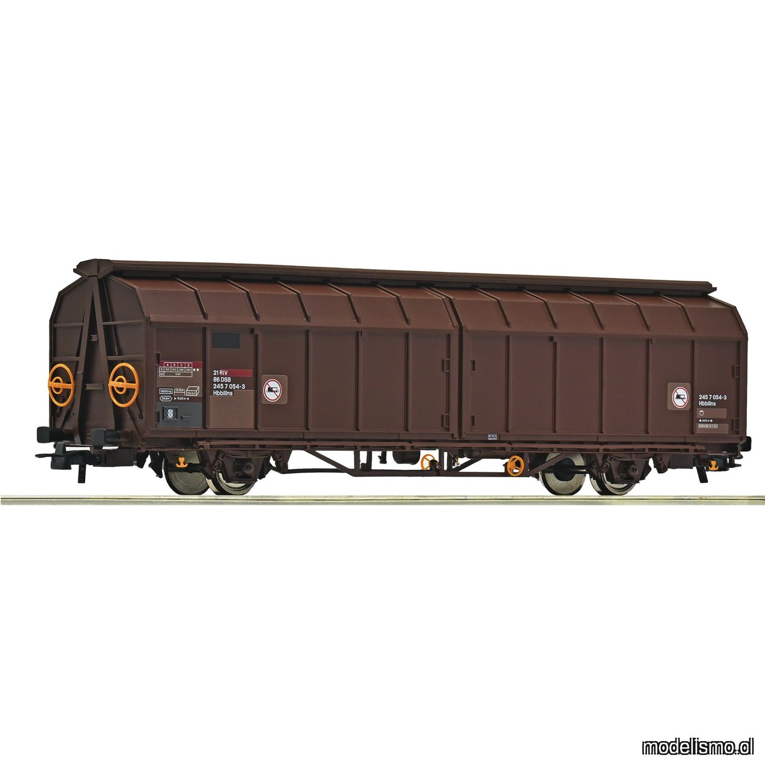 pre orderen Roco 6600266 Vagón de paredes correderas, DSB pre orderen Roco 6600266 Vagón de paredes correderas, DSB