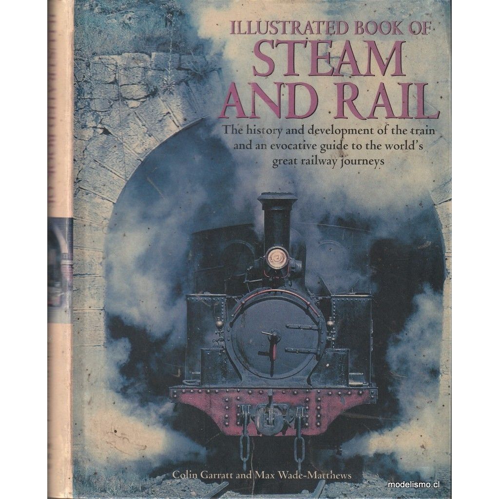 libro Illustrated Book Of Steam And Rail usado