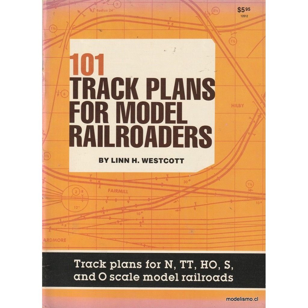libro 101 Track Plans For Model Railroaders usado libro 101 Track Plans For Model Railroaders usado