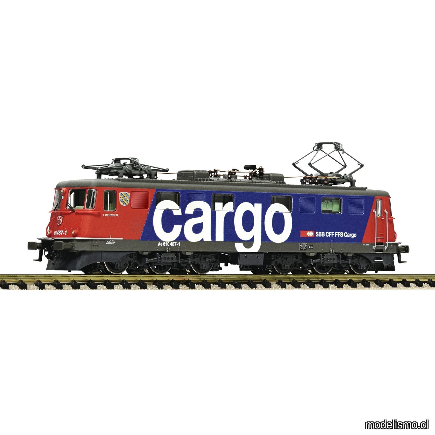 pre orderen Fleischmann 7570063 Electric locomotive Ae 610 487-1, SBB con sonido pre orderen Fleischmann 7570063 Electric locomotive Ae 610 487-1, SBB con sonido