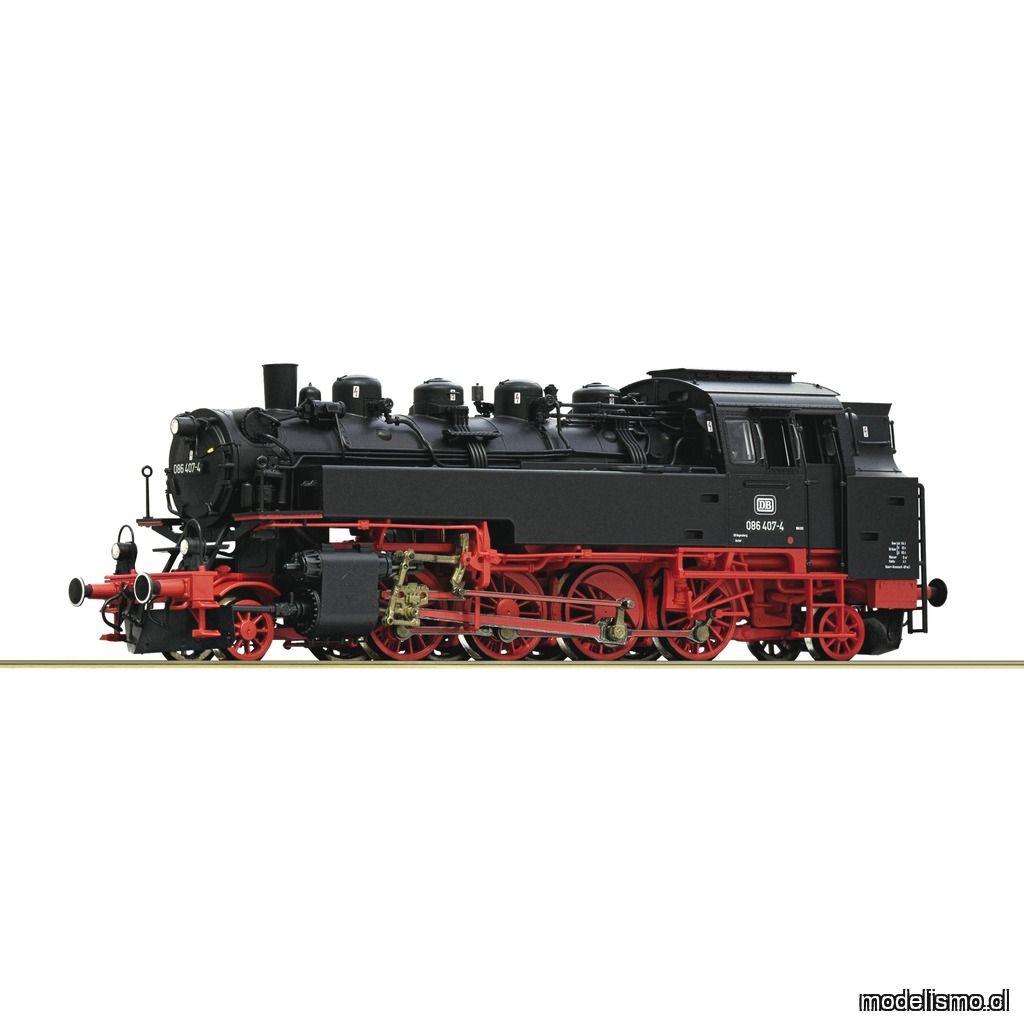pre orderen Roco 7120019 Steam locomotive 086 407-4, DB con sonido para Märklin pre orderen Roco 7120019 Steam locomotive 086 407-4, DB con sonido para Märklin