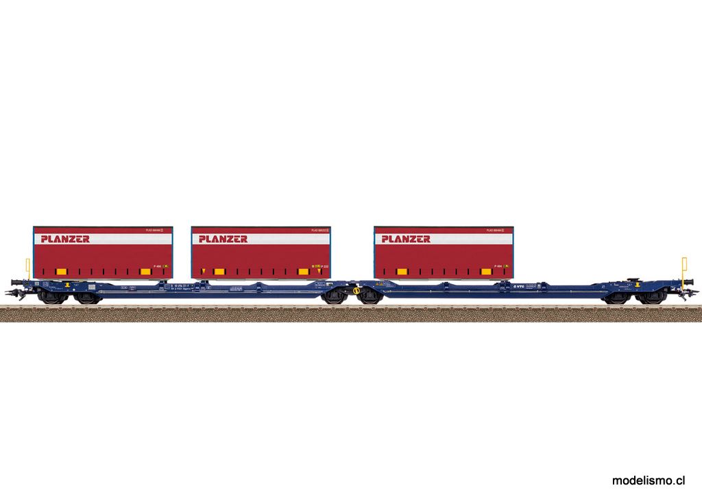 reserva anticipada Trix 24474 Type Sdggmrss Double Pocket Car