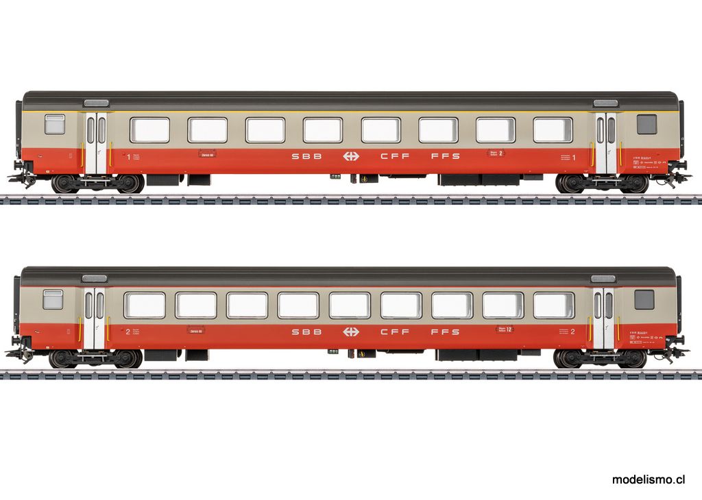 reserva anticipada Märklin 42191 Tren de pasajeros Swiss Express