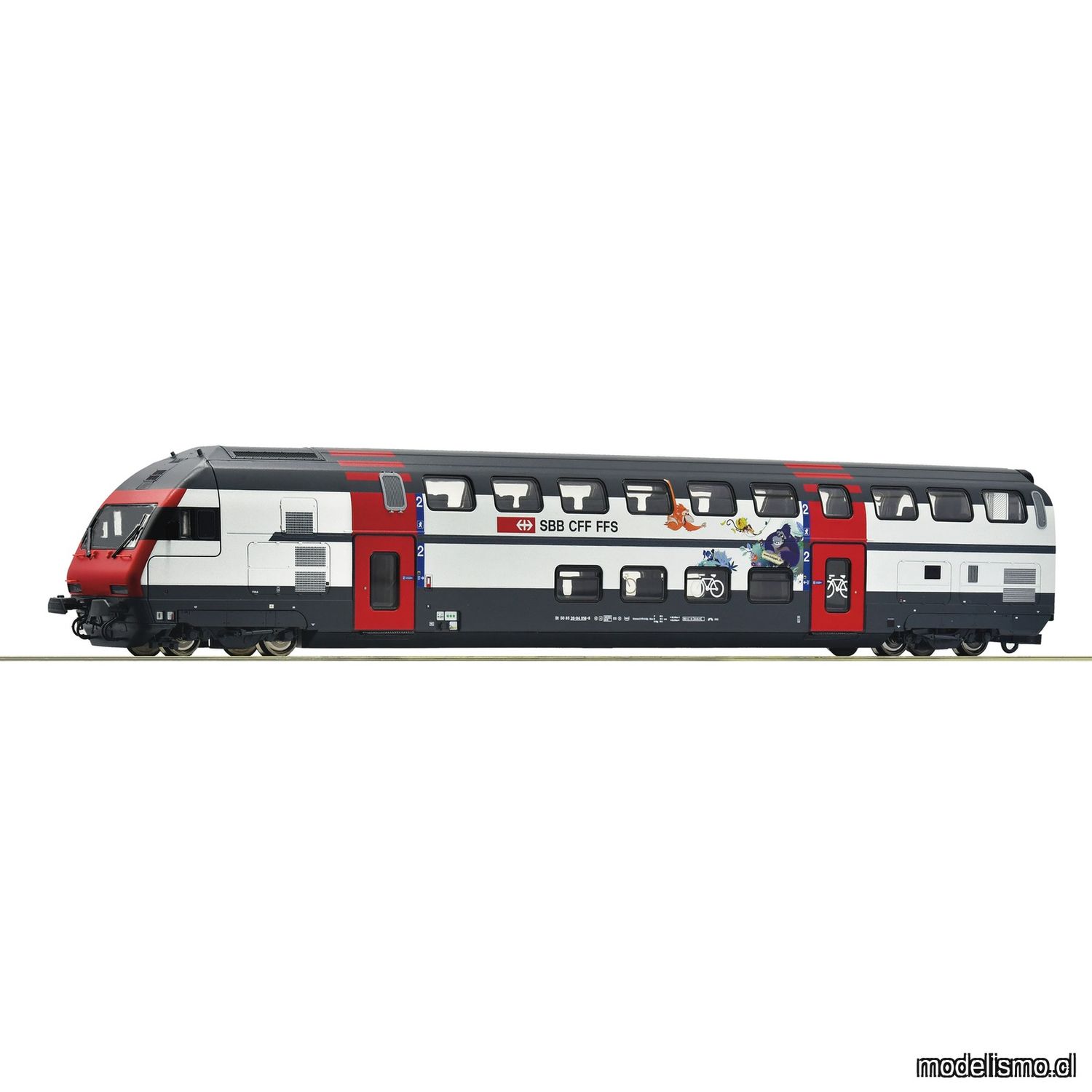 pre orderen Roco 6210218 Coche piloto de dos pisos, SBB