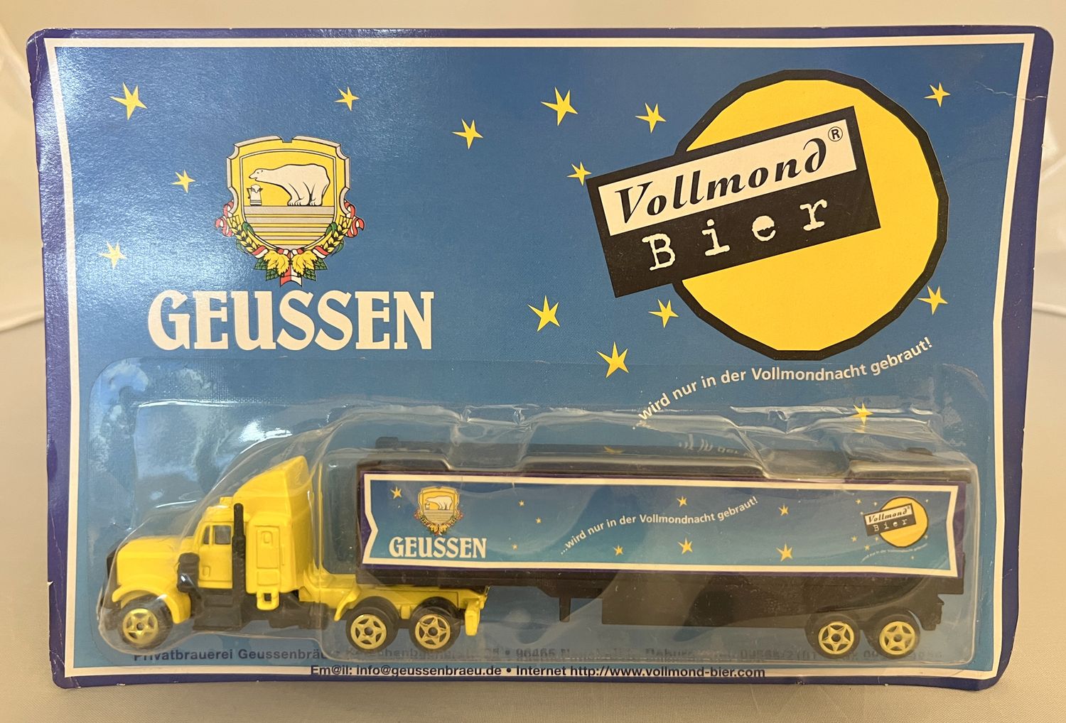 H0 1:87 Camión Geussen Vollmond Bier H0 1:87 Camión Geussen Vollmond Bier