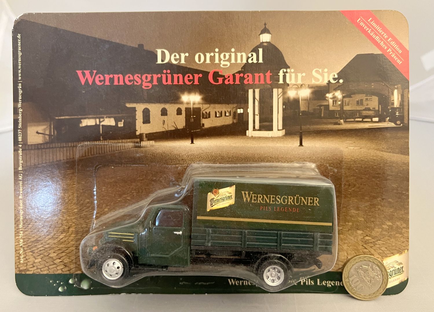 Camión Wernesgrüner Garant Camión Wernesgrüner Garant
