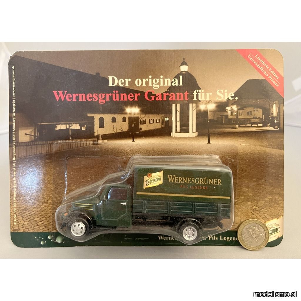 Camión Wernesgrüner Garant