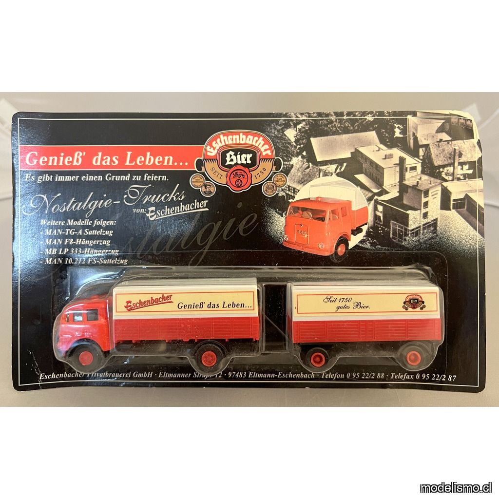 H0 1:87 Camión MAN Eschenbacher