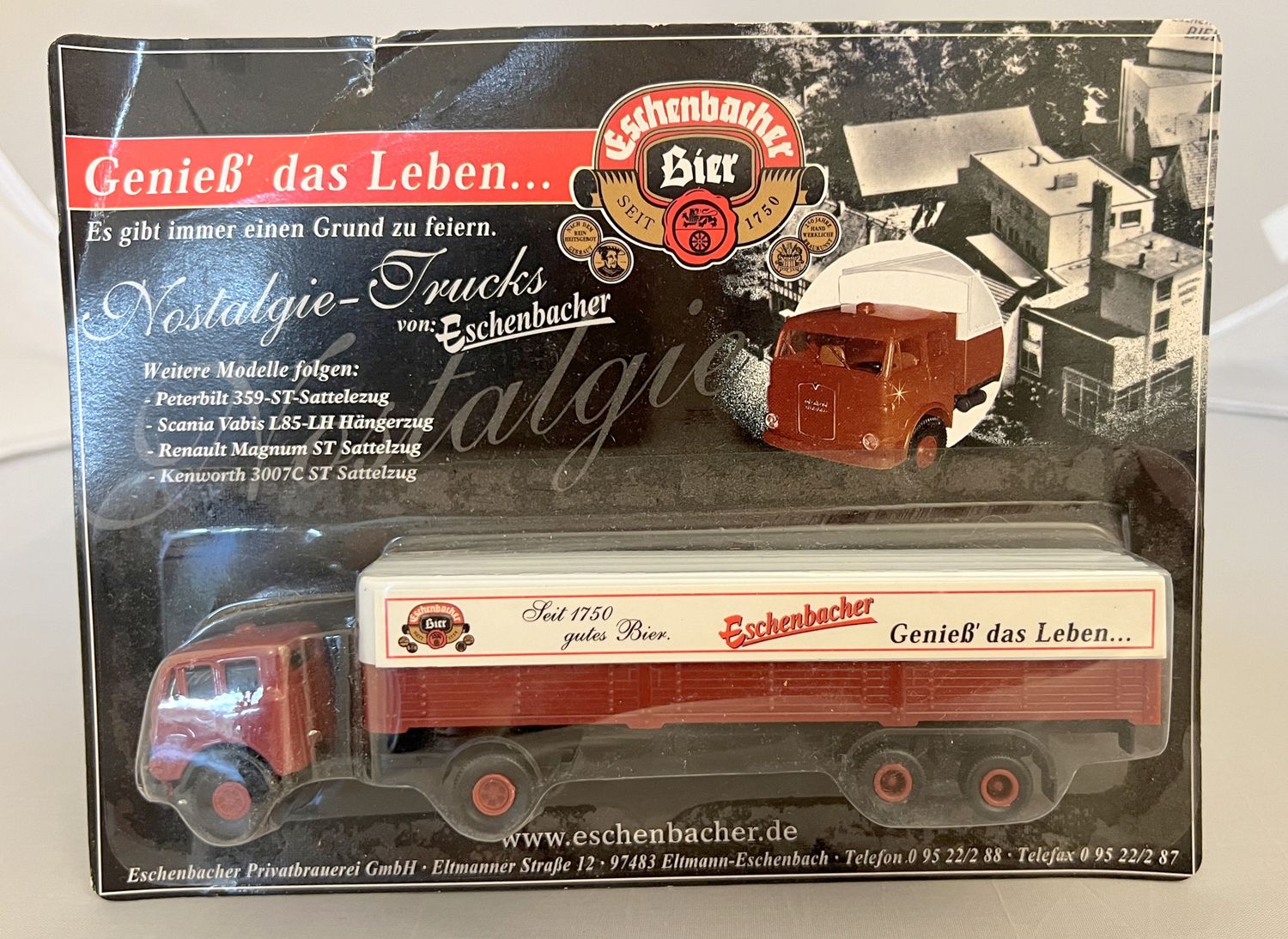 H0 1:87 Camión MAN Eschenbacher H0 1:87 Camión MAN Eschenbacher