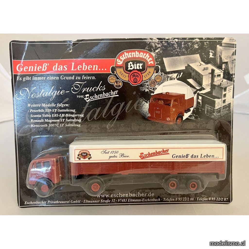 H0 1:87 Camión MAN Eschenbacher