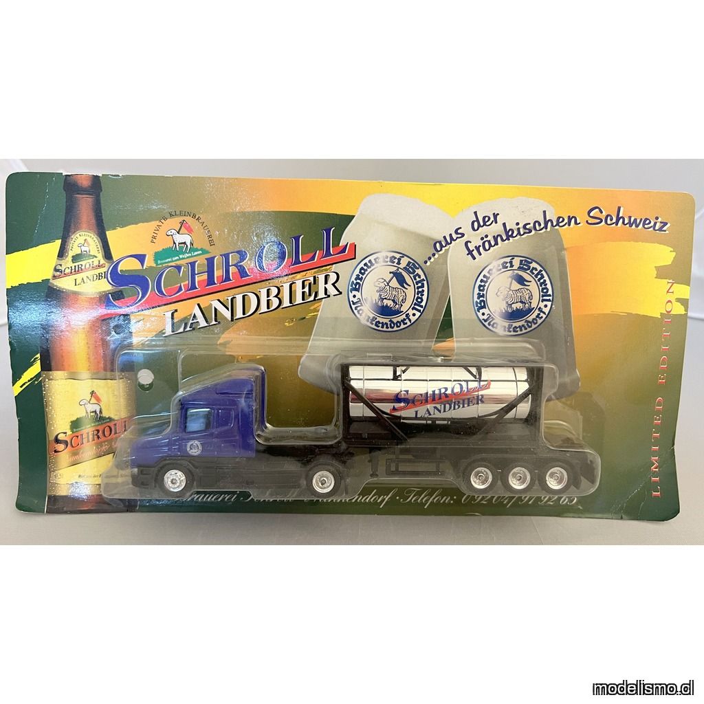 H0 1:87 Camión Scania Schroll Landbier