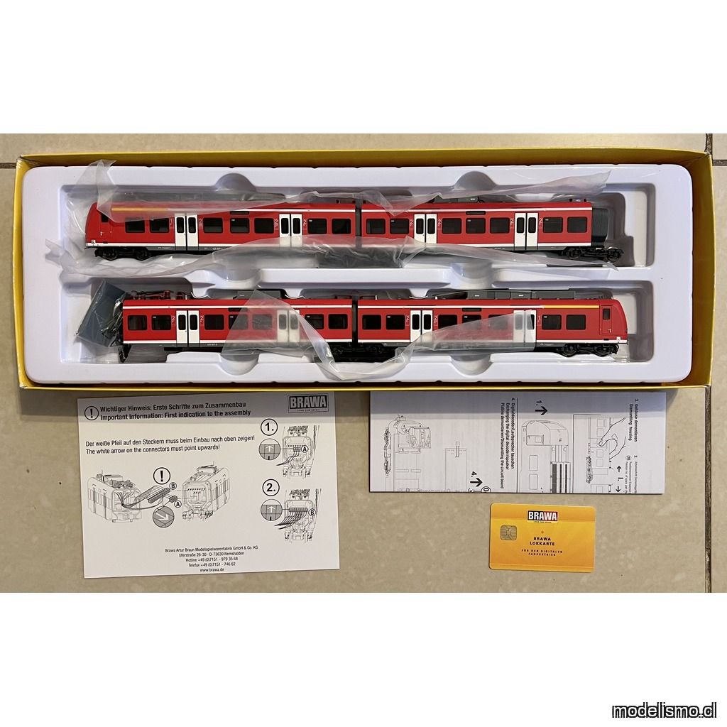 PF Brawa 44603 para Märklin Automotor DB AG Regio 425 Era V Sonido - usado PF Brawa 44603 para Märklin Automotor DB AG Regio 425 Era V Sonido - usado