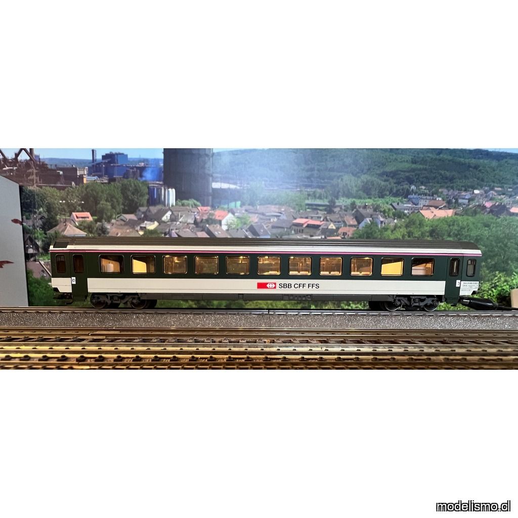 PF Märklin 42151 SBB Swiss Salon Car EUROFIMA Edición Especial - usado + luz PF Märklin 42151 SBB Swiss Salon Car EUROFIMA Edición Especial - usado + luz