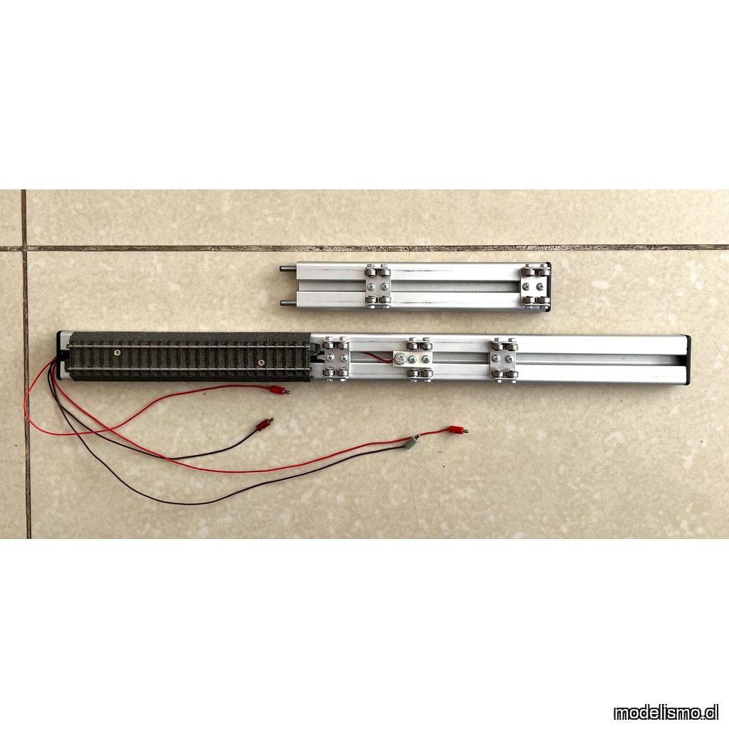 PF Banco de pruebas de rodillos para Märklin H0 de bima-modellbau.de 50cm+20cm - usado