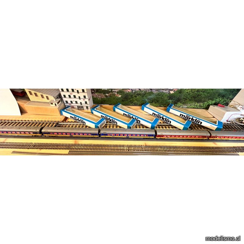 PF Märklin 2x4164+4165+4262+4263 NS - usado con luz