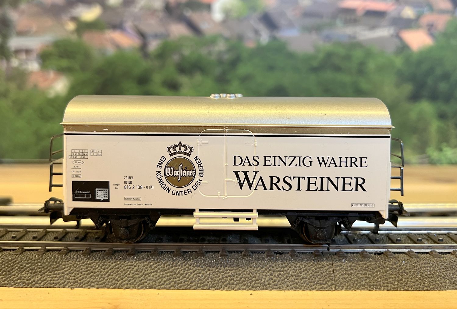 PF Märklin H0 Vagón de Warsteiner - sin caja - usado PF Märklin H0 Vagón de Warsteiner - sin caja - usado